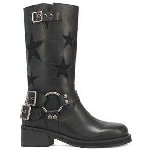 NWT Dingo 1969 Blacklist Star Inlay Moto Boots Women’s 7.5